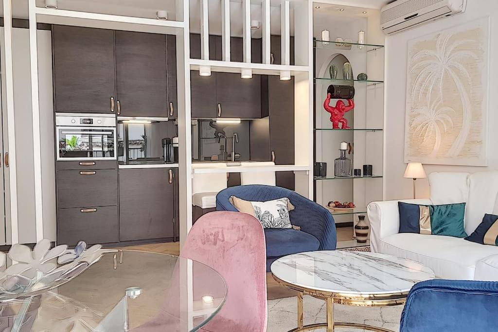 Appartement Style Architecte Proche De La Plage 칸느 외부 사진